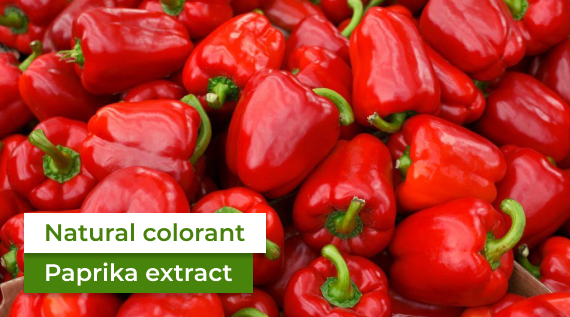ECO RESOURCE Paprika extract in the dairy and confectionery industry