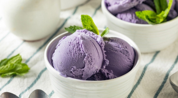 ECO RESOURCE Purple ice cream